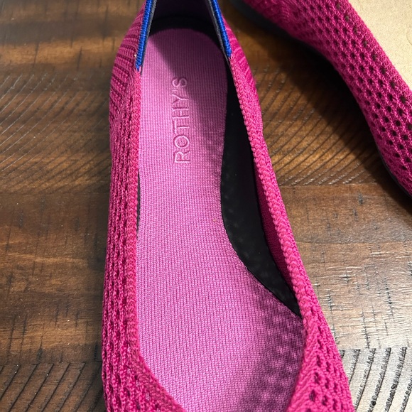Rothy's Fuchsia Knit Flats - Picture 2 of 7